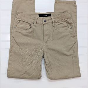 Joe's Jeans Tan Cotton Straight Leg Khaki Pants
